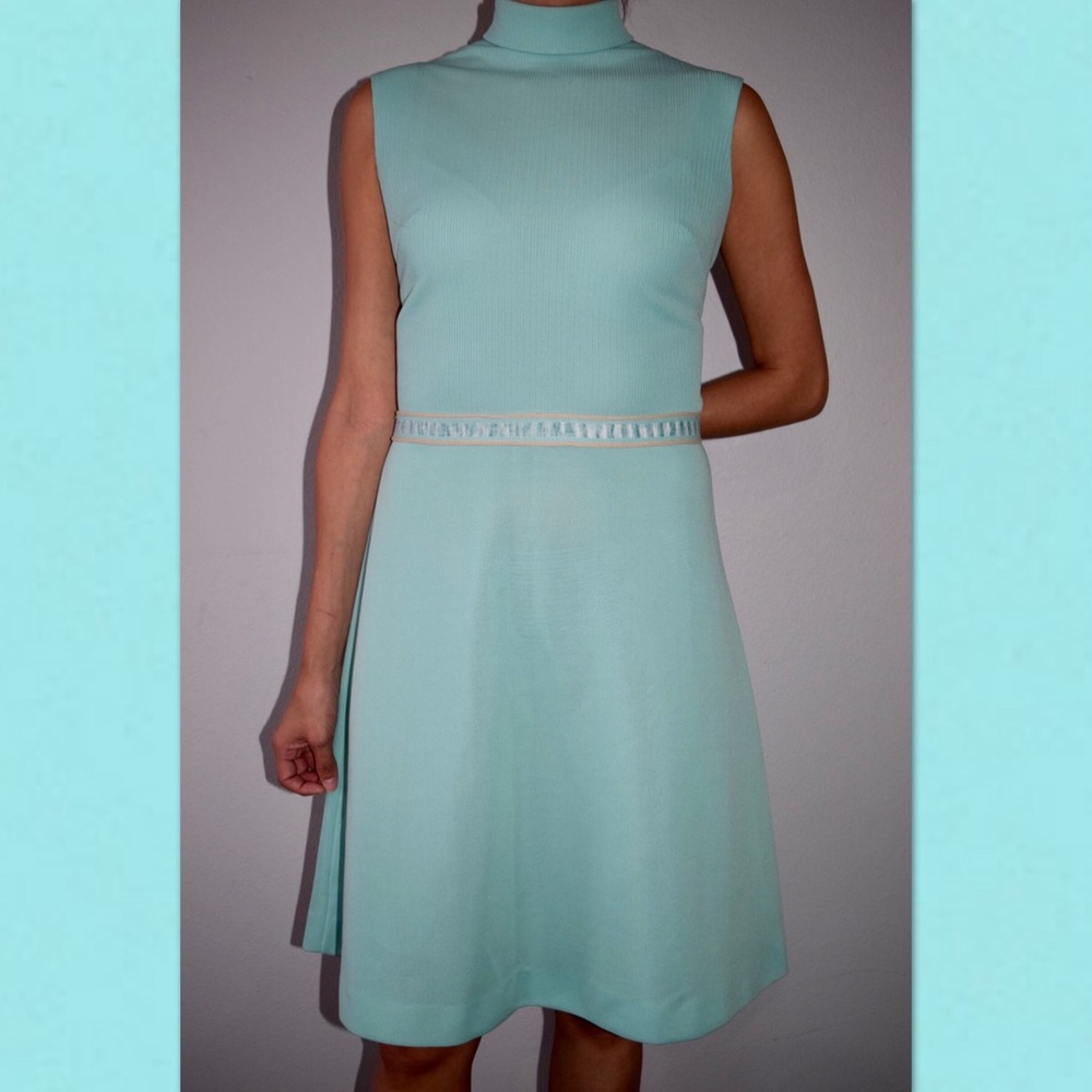 60’s blue dress